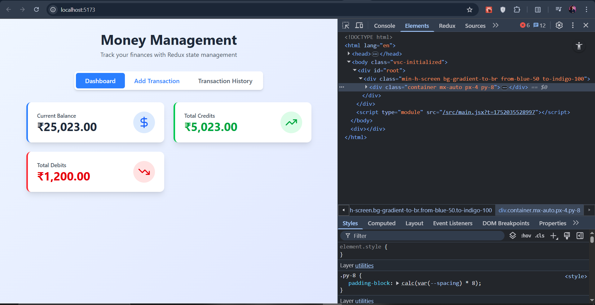 Money Management App